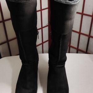 GENUINE LEATHER AND SHEEPSKIN UGG WINTER BOOTS
